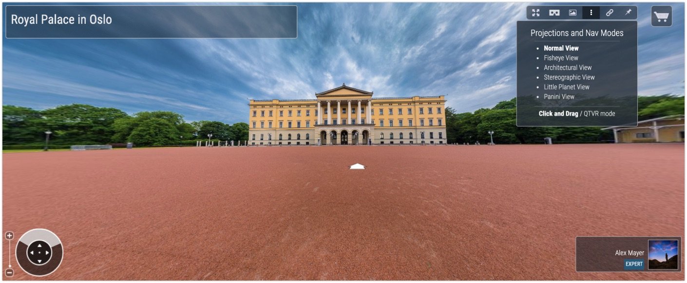 Impressive collection of 360° images