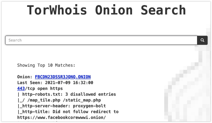 Digging into HTTP headers of tor sites