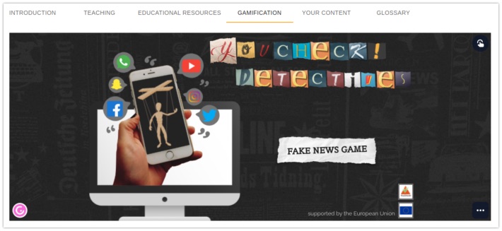 Test your skills in the 'fake news game'