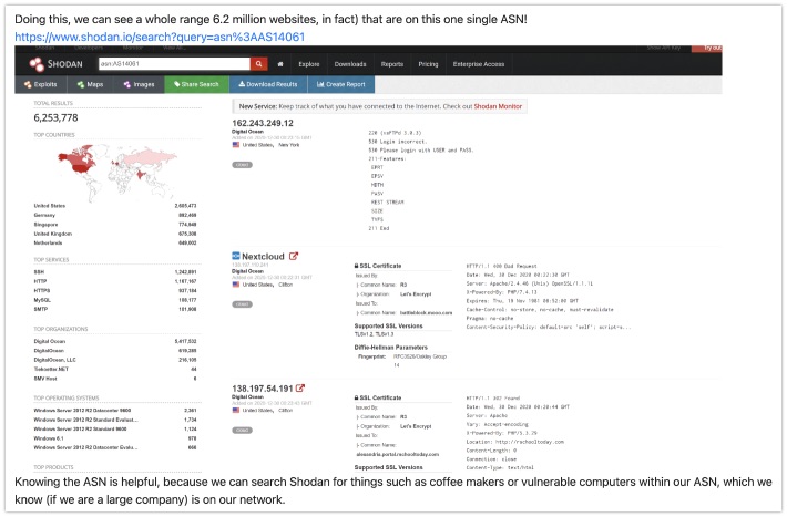 Practice your Shodan skills over at Hackme