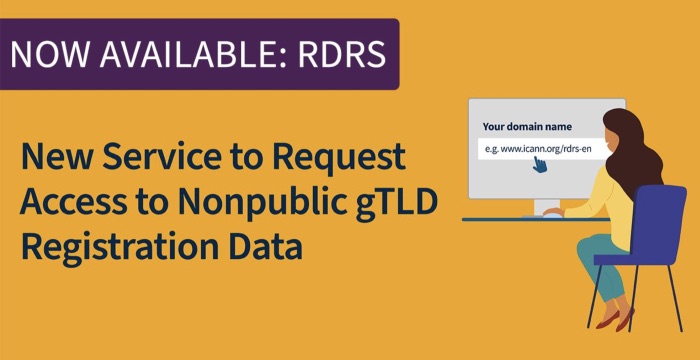 Non public gTLD registration data
