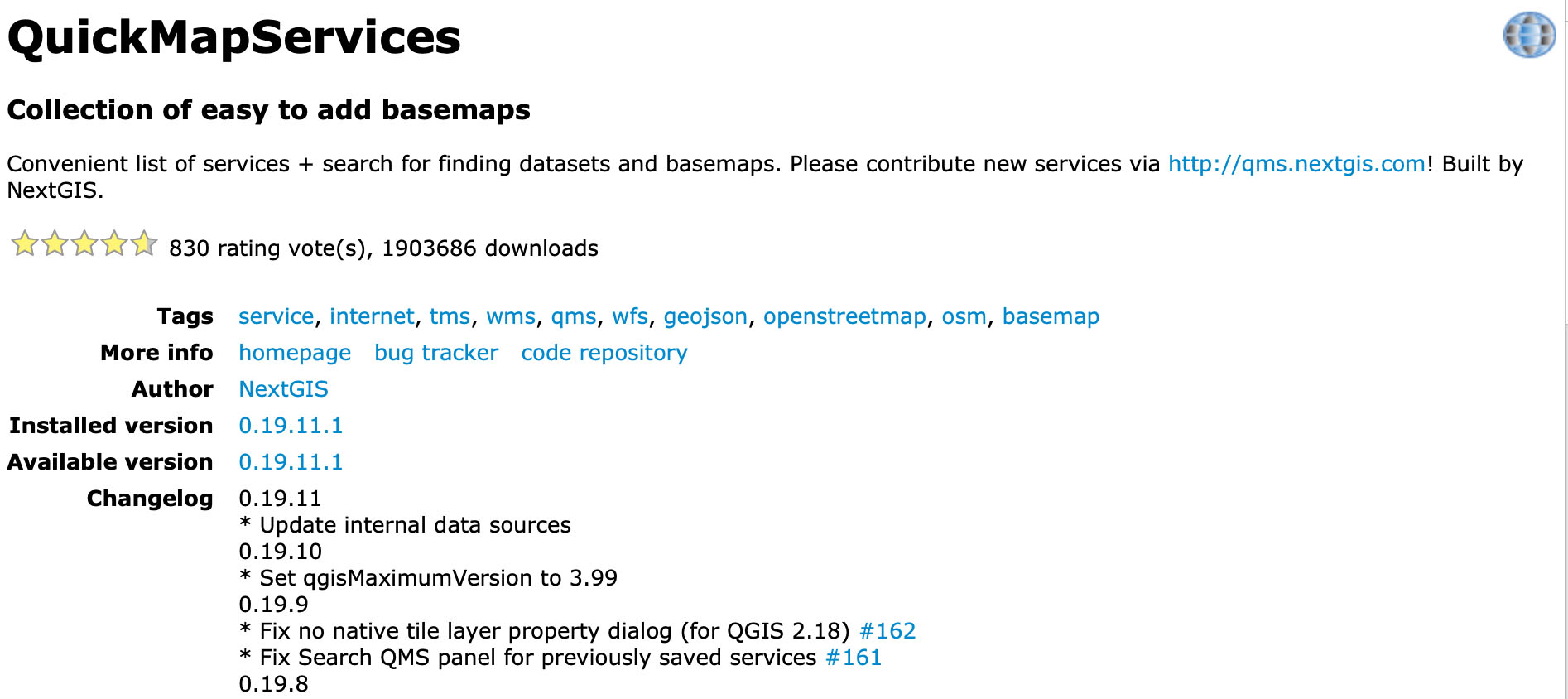 quickmap services plugin qgis